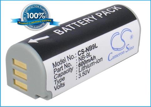 Batterie batterie canon powershot elph 520 hs