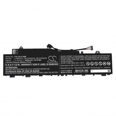 Batterie lenovo l19m3pf4