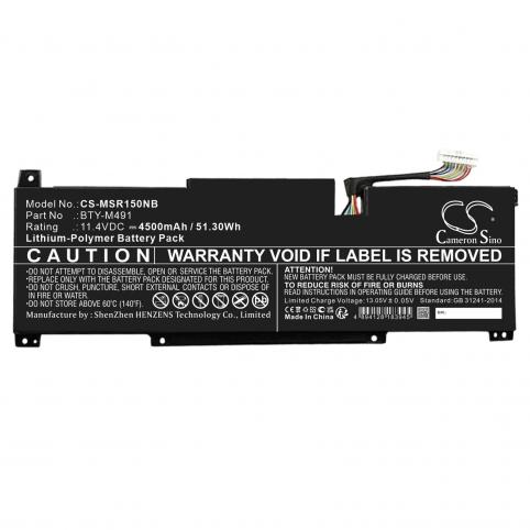 Batterie msi bty m491