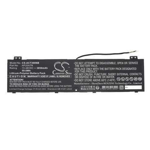 Batterie pc portable acer predator triton 300 se pt314 51s 71m1