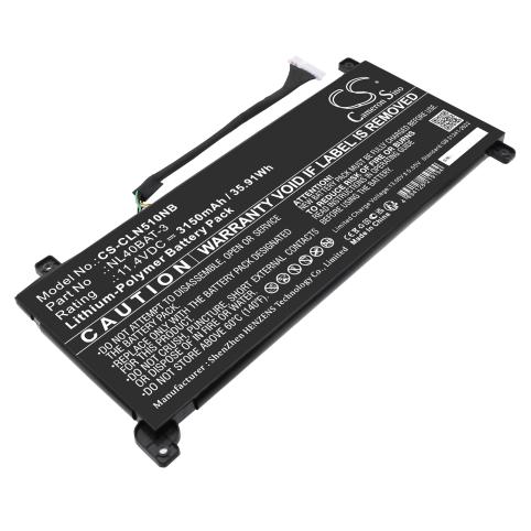 Batterie pc portable clevo nl40mu