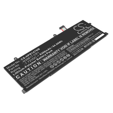 Batterie pc portable hp book pro 16