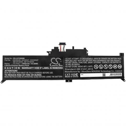 Batterie lenovo 00hw027