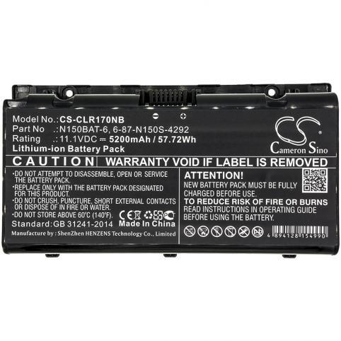 Batterie clevo n150bat 6