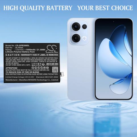 Batterie batterie oppo reno13 5g