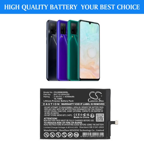 Batterie batterie doogee n20